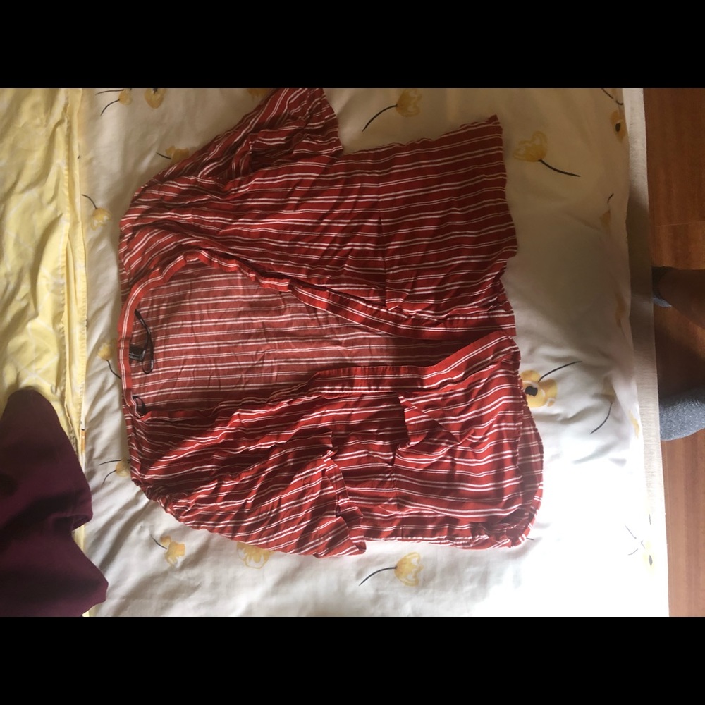 Striped Cover up/Cardigan